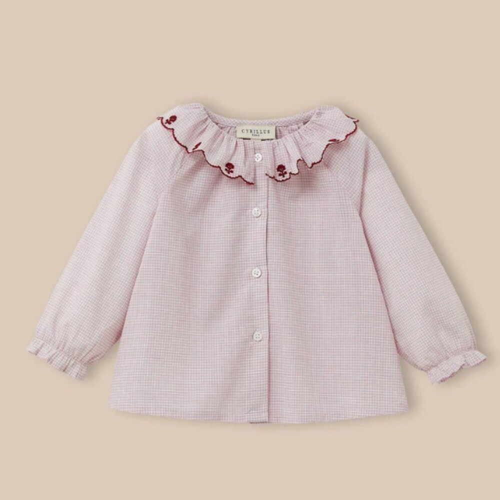 Cyrillus Baby's gingham blouse
